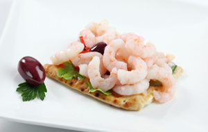 Clearwater Grilled Shrimp Flatbread - Clearwater