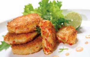 Clearwater Lobster Cakes with Sweet Chili Dipping Sauce - Clearwater