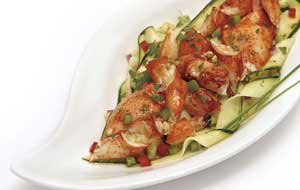 Warm Lobster and Mediterranean Vegetable Salad - Clearwater