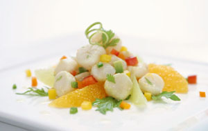 Patagonian Scallop Ceviche - Clearwater