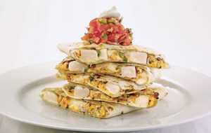 Patagonian Scallop Quesadilla - Clearwater