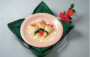 Savoury Crepes with Arctic Surf Clams - Clearwater