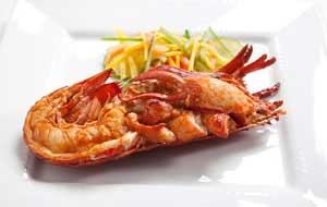 Thai Style Clearwater Split Lobster with Asian Vinaigrette - Clearwater