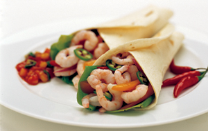 Shrimp Fajitas - Clearwater