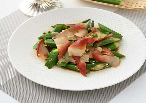Sautéed Arctic Surf Clam with Okra - Clearwater