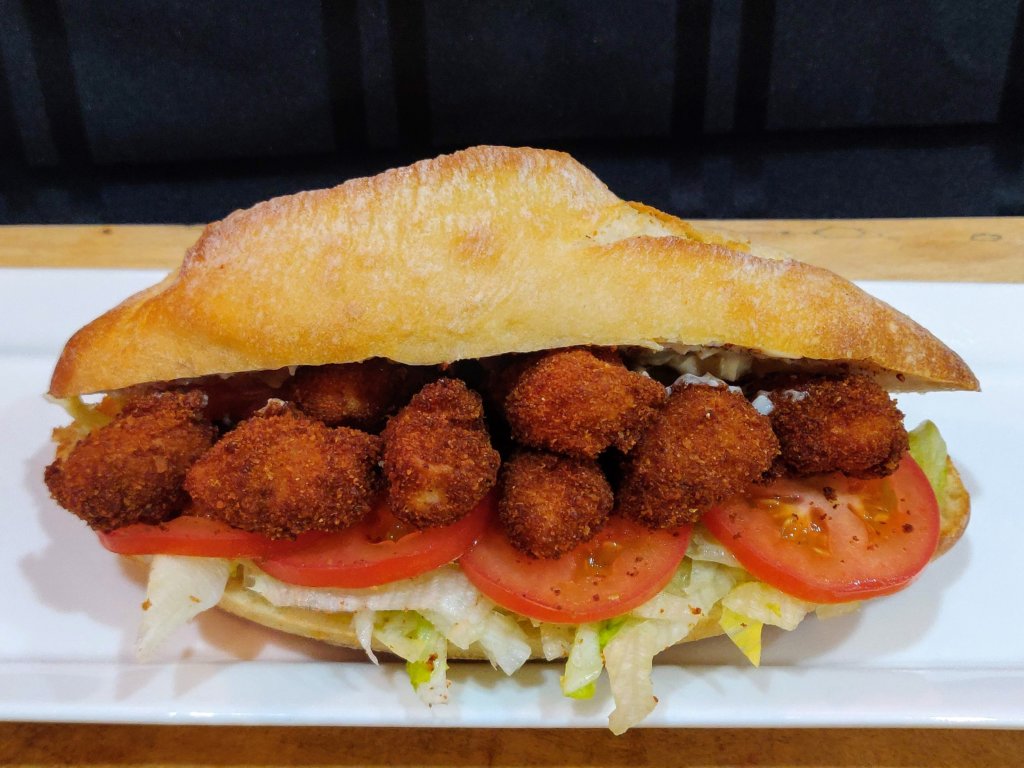 Norway Lobster Po'boy Sandwich