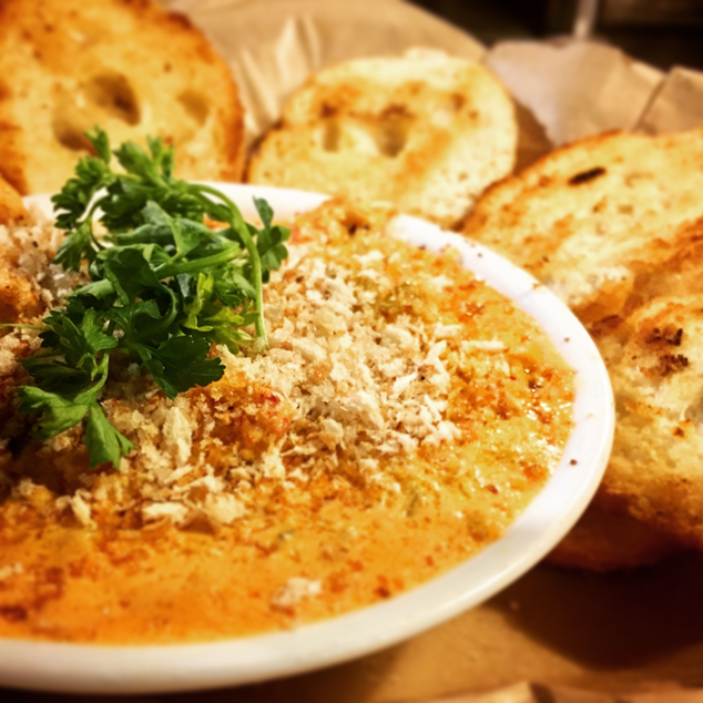 creamy casino style dip with 100% chopped surf clams
